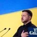 Holding election in wartime would risk destroying Ukraine, says Zelenskyy