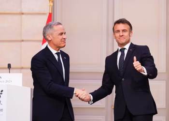 Macron touts relationship with Canada in Saint Pierre and Miquelon