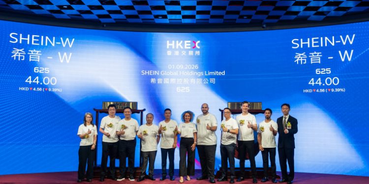 Shares in fast fashion retailer Shein slide in long-delayed Hong Kong debut