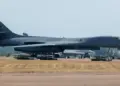 Bomb squad searching vans near U.S. air base in Britain as five men arrested on terror charge
