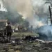 At least 49 dead after airstrike near market in Myanmar’s Rakhine state
