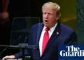 First Thing: Trump addresses UN with mixture of boasts, threats and jibes