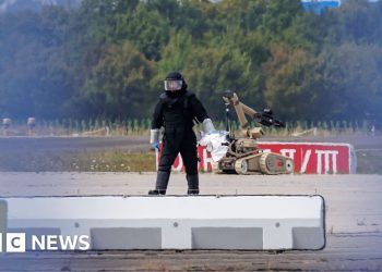 Germany says Russia behind Leipzig airport drone attack