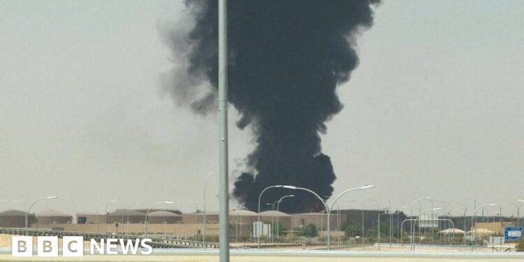 Smoke seen near Riyadh airport after air raid alerts in Saudi capital