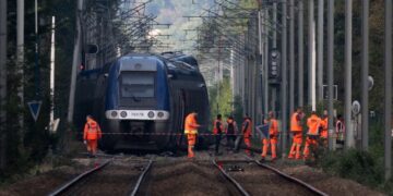 Train derails in France and injures 44 as authorities investigate possible sabotage