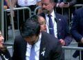 AOC, Mamdani interaction caught on cam at 9/11 memorial sparks online fury
