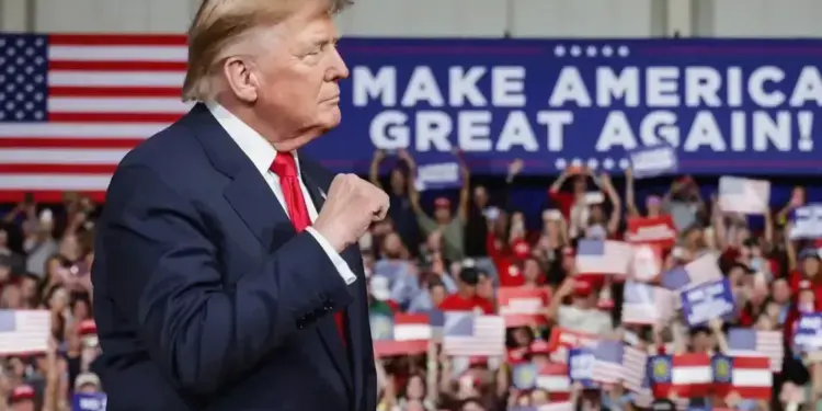 Trump’s not on the ballot but swing state voters still cast ballots with MAGA in mind